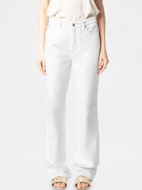 ZADIG & VOLTAIRE Cutie High-Rise Elio Flares Sz 26 NWT $280!!